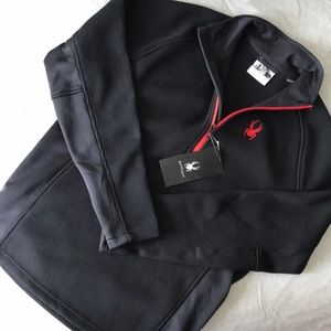 Brand new SPYDER half zip sweater